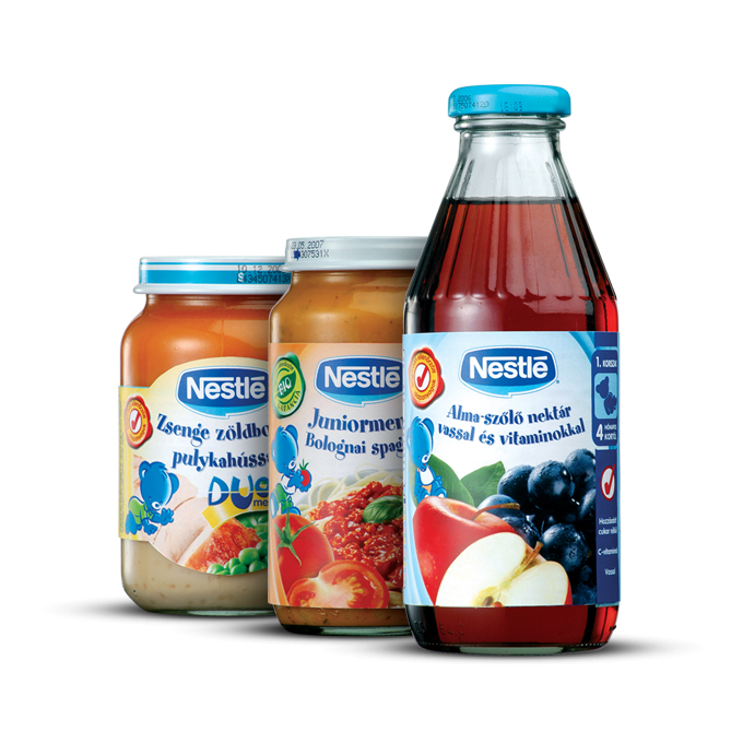 Nestlé Babyfood packages